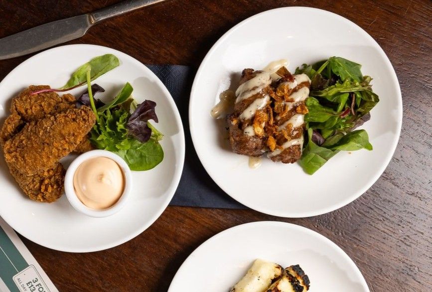 Mix and match starters 3 for £14.99